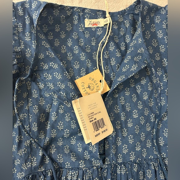 Faherty Lyla prairie boho peasant dress NWT - Picture 4 of 14